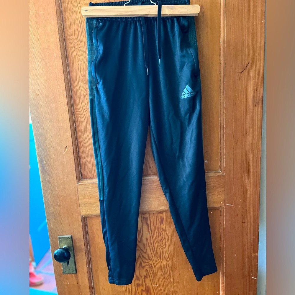 Adidas men’s xs black track pants
